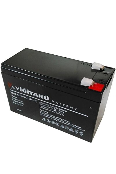 YİĞİT AKÜ 12 V 9 Ah Kuru Agm Tip Ups (E*B*Y) (151*65*93,5) Mm
