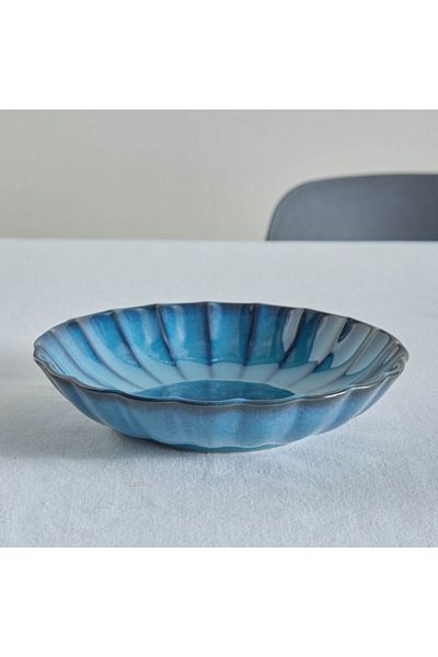 Home Box Siam Scallop Soup Plate 23 cm