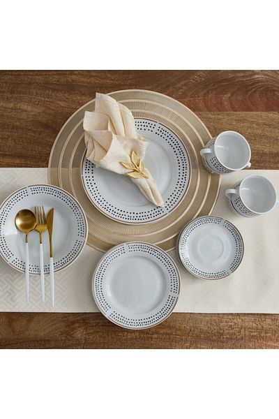 Home Box Atlanta 20-Piece Terra Trend Dinner Set