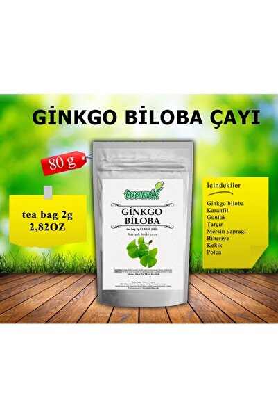 teamix Ginkgo Biloba Çayı/40 Ad/ 80 Gr/ Hafıza Odak Süzen Poşet Çay
