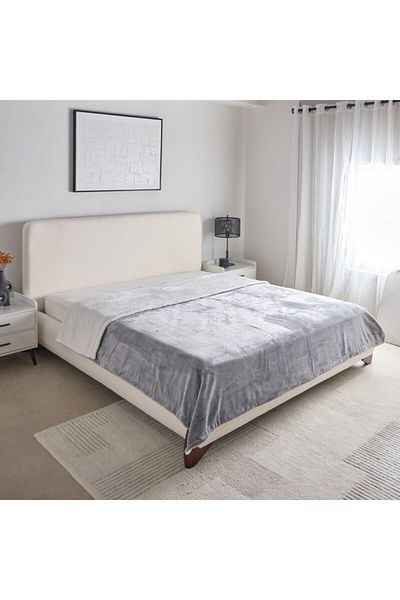 Home Box Snugsoft Flannel Double Layer Twin Blanket 150x200 cm