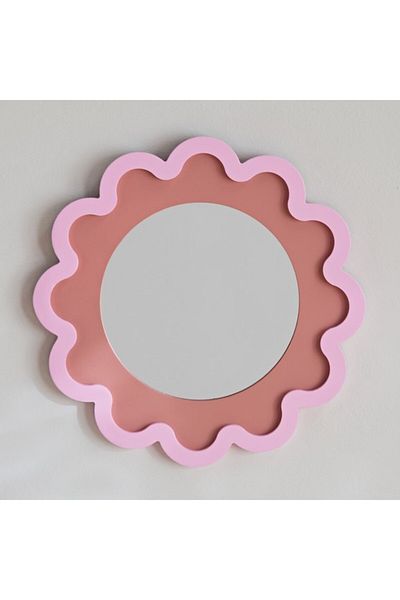 Home Box Flutterby Floral Mirror 30x30 cm