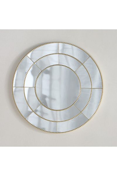 Home Box Brecklyn Round Decorative Mirror 40x40x1.8 cm