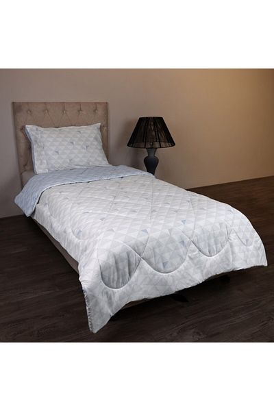 Home Box Malta 2-Piece Pixel Printed Cotton Twin Comforter Set 160x220 cm