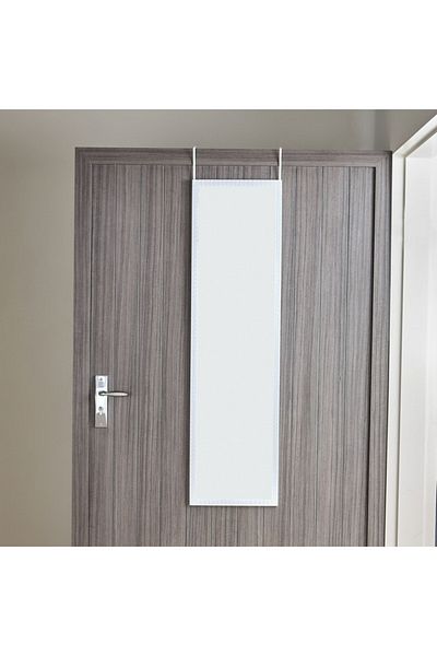 Home Box Brecklyn Over the Door Mirror with Hook 34x124x1.2 cm
