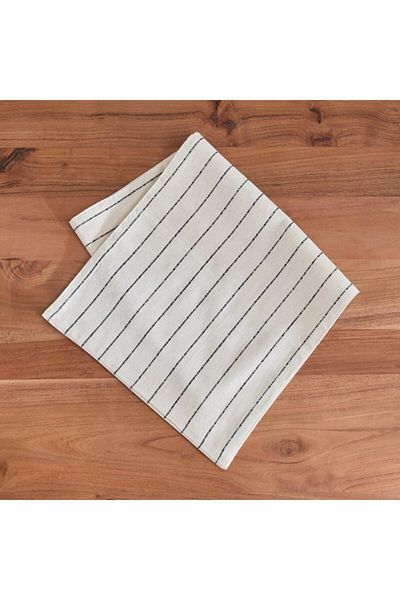 Home Box Noir Stripe Table Runner 33x180 cm