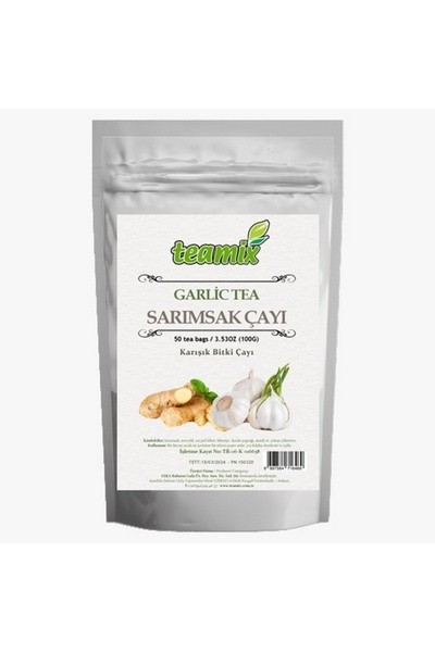 teamix Sarımsak Çayı Garlic Tea/80 G /40 Ad/süzen Poşet Denge Tansiyon