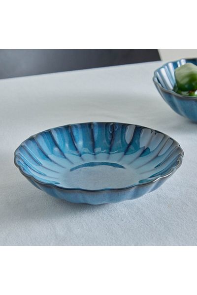 Home Box Siam Scallop Soup Plate 23 cm