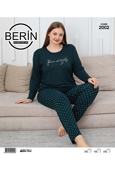 Berin MİLAN KUMAŞ BATTAL UZUN KOL  PİJAMA TAKIM