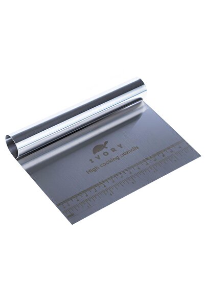 IVORY ÇELİK HAMUR KESME APARATI & KAZIYICI SPATULA