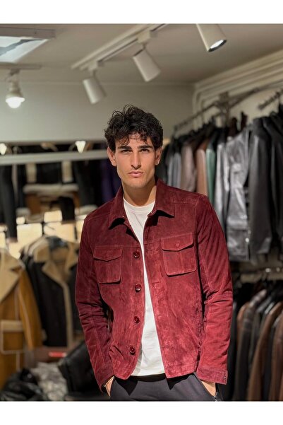 CE-YIL DERİ ÜRÜNLERİ ERKEK HAKİKİ DERİ SÜET CEKET