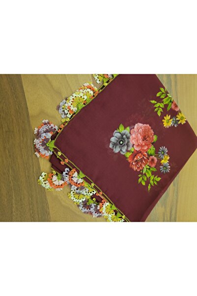 onlaynticaret Needlework Embroidered Handmade Cotton Writing O- 000175