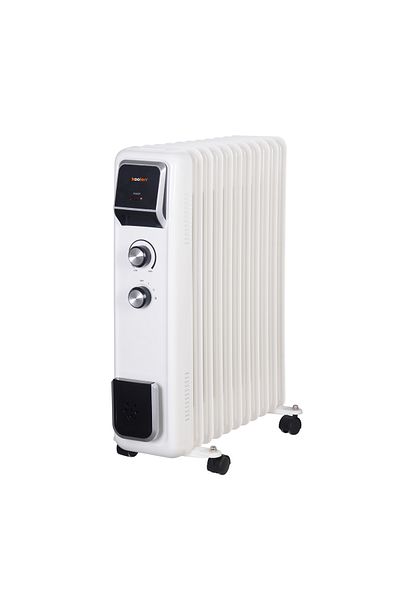 Koolen OIL FILLED RADIATOR HEATER 11 FINS 2500W WHITE