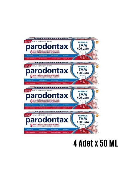 Parodontax Freshness Full Protection 50ml (80Gr.) X 4Pcs