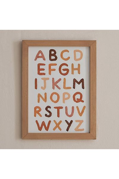 Home Box Forresta Alphabets Wall Frame 30x40 cm