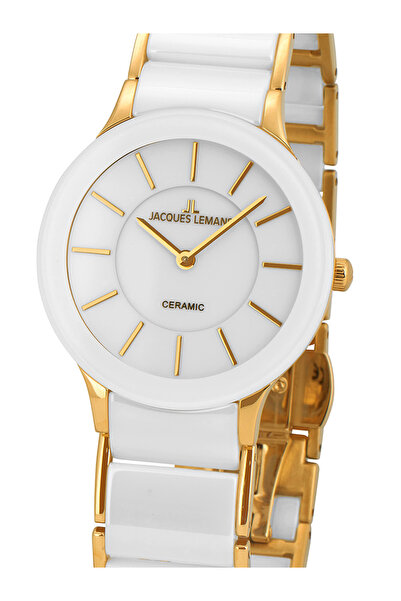 Jacques Lemans Ceas de damă Jacques Lemans 1-1856C, Quartz, 30mm, 5ATM