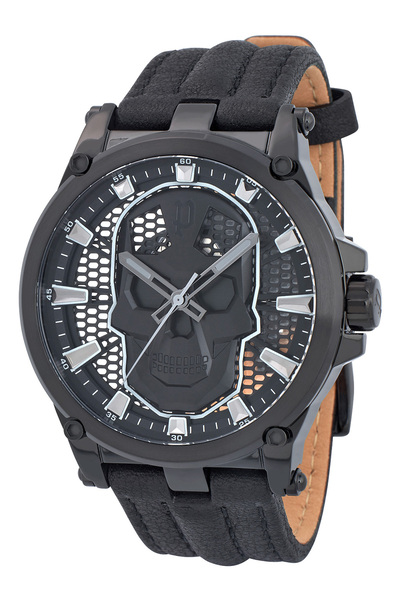 Police Mens Watch PEWJA2108203, Quartz, 47mm, 5ATM