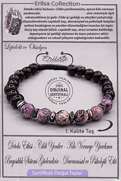 Erilsa سوار حجر السج والليبيدوليت المعتمد بجودة AAA+