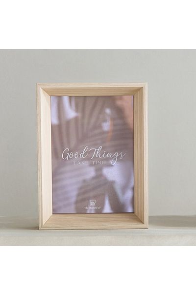 Home Box Atrium 5x7-inch MDF Paper Wrapped Photo Frame 5.6x20.6x5 cm