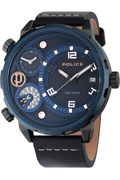 Police Ceas bărbătesc PEWJB2195340, cuarț, 51mm, 5ATM