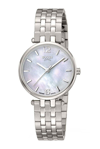 Boccia Ceas de damă 3339-01, cuarț, 30mm, 5ATM
