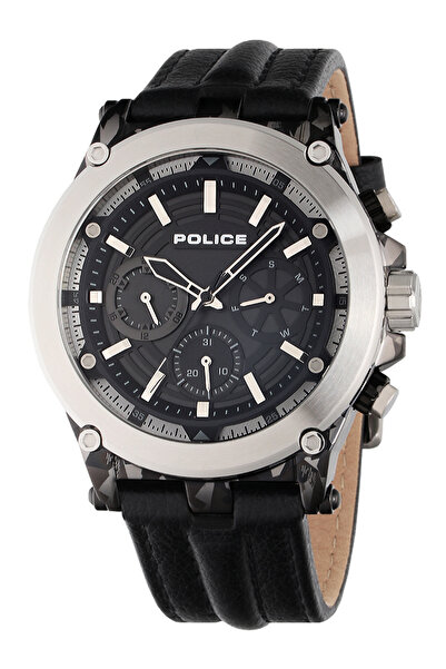 Police Ceas bărbătesc PEWJF2226640, cuarț, 48mm, 3ATM