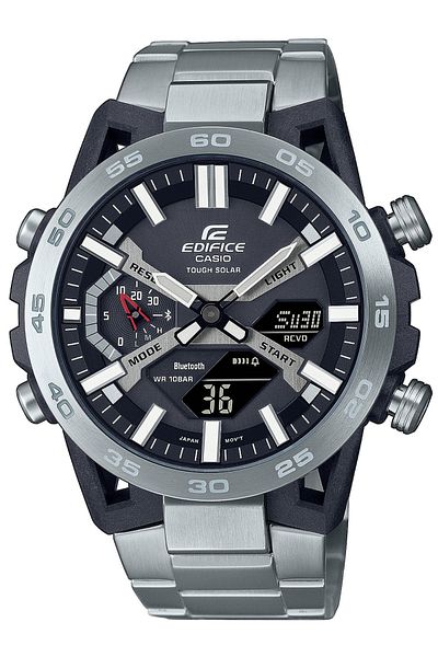 Casio ECB-2000D-1AEF Edifice Solar Mens Watch 48mm 10ATM