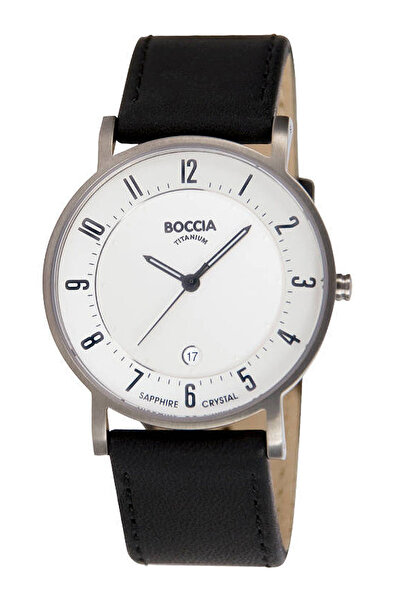 Boccia Mens Watch 3533-03, Quartz, 37mm, 5ATM
