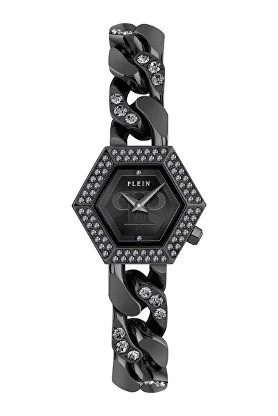 PHILIPP PLEIN PWWBA0423 Γυναικείο Ρολόι The Hexagon Groumette 28mm 5ATM
