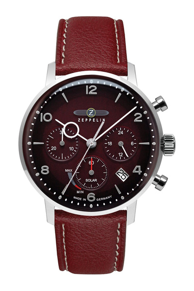 Zeppelin Mens Watch 8086-2n, Quartz, 41mm, 5ATM