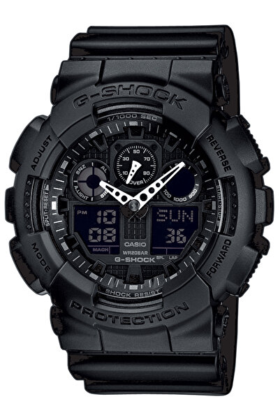 Casio Ceas bărbătesc GA-100-1A1ER, cuarț, 51mm, 20ATM