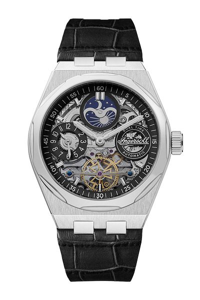Ingersoll Ανδρικό Ρολόι I12905, Αυτόματο, 43mm, 5atm