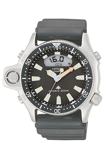 Citizen JP2000-08E Promaster-Marine Diver Watch with depth gauge 20 ATM