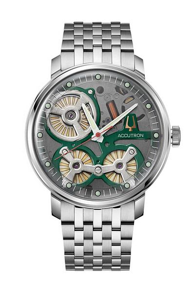Bulova 2ES6A006 Mens Watch Accutron Spaceview 44mm 5ATM