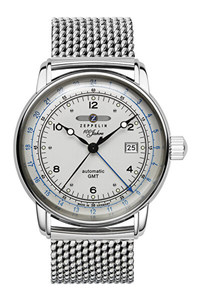 Zeppelin Ανδρικό ρολόι Zeppelin 8666M-1, Automatic, 42mm, 5ATM