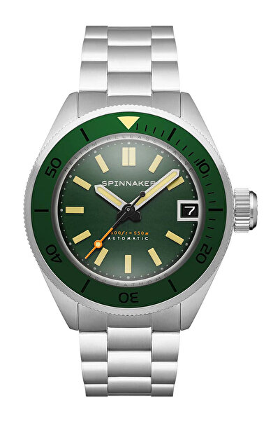 SPINNAKER Mens Watch SP-5098-11, Automatic, 45mm, 55ATM