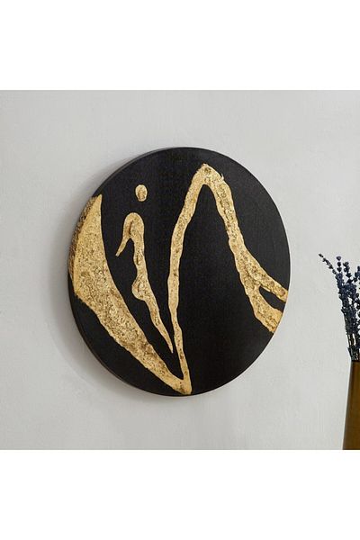 Home Box Mayan Hand Painted Frame Picture 40x1.8x40 cm