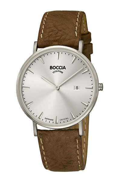Boccia Mens Watch 3648-01, Quartz, 39mm, 3ATM