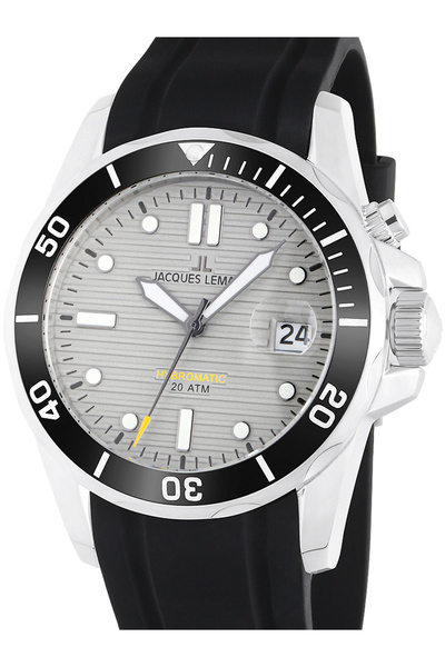 Jacques Lemans Ceas bărbătesc Jacques Lemans 1-2170B, Quartz, 41mm, 20ATM