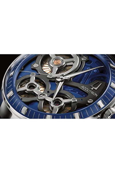 Bulova 28A208 Mens Watch Accutron DNA Casino Limited Edition blue