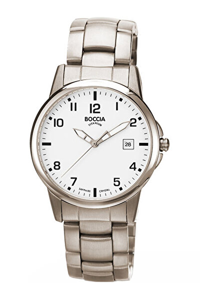 Boccia Mens Watch 3625-03, Quartz, 36mm, 5ATM