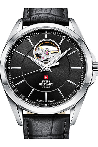 Swiss Military Ceas de bărbați Swiss Military SMA34085.33, automat, 40 mm, 10...