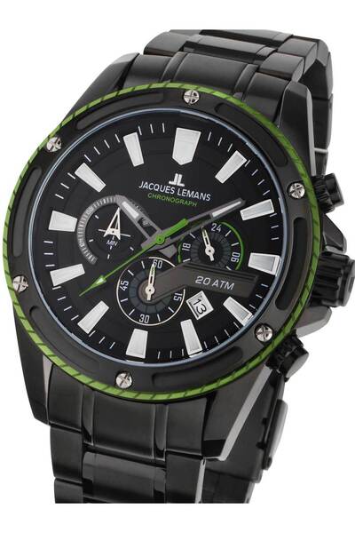 Jacques Lemans Mens Watch Jacques Lemans 1-2141H, Quartz, 48mm, 20ATM