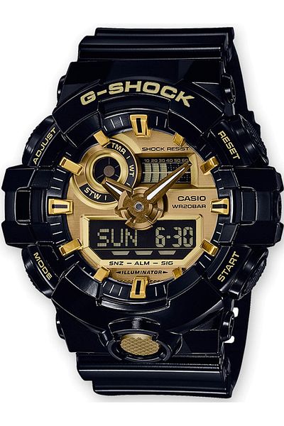 Casio GA-710GB-1AER G-Shock Mens Watch 53mm 20ATM