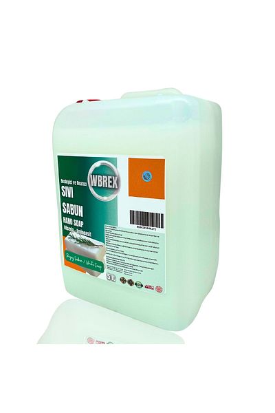 WBREX 5Lt White Soap Scented - Economical Size Nourishing and Repairing Liquid Hand Soap