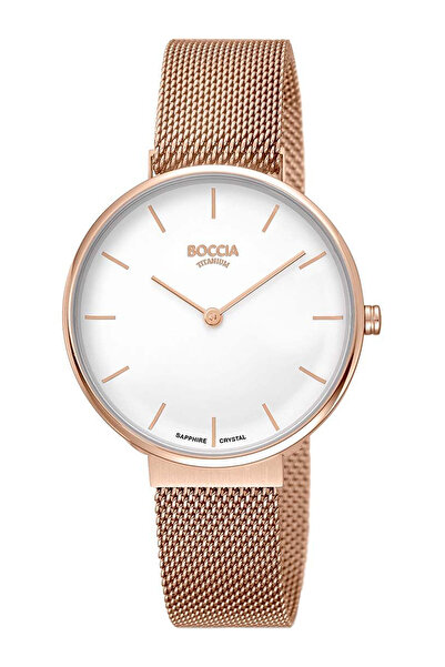 Boccia Ceas de damă 3327-11, cuarț, 35mm, 3ATM