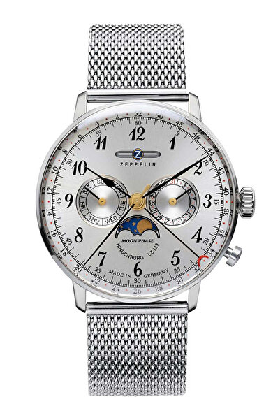 Zeppelin Ανδρικό ρολόι Zeppelin 7036M-1, Quartz, 40mm, 3ATM