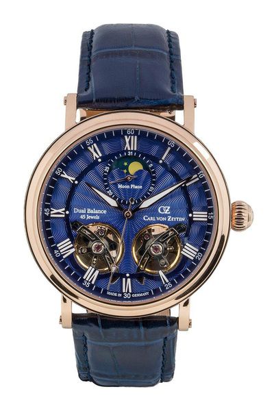 Carl Von Zeyten Ceas barbatesc Carl Von Zeyten CVZ0054RBSR, automat, 46 mm, 5ATM