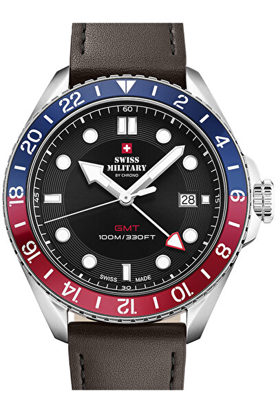 Swiss Military Ανδρικό ρολόι Swiss Military SM34095.04, Quartz, 43mm, 10ATM