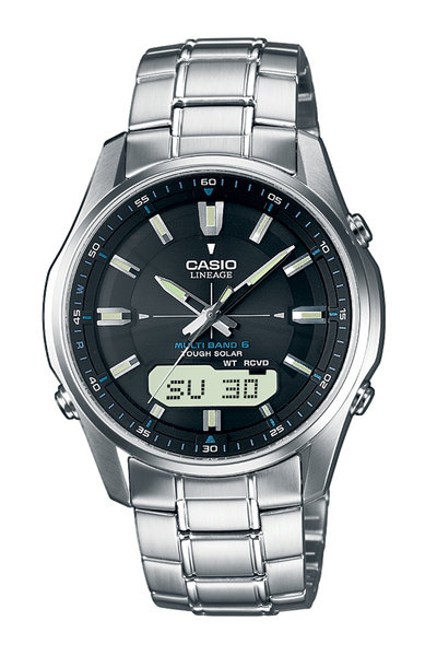 Casio Ceas bărbătesc LCW-M100DSE-1AER, cuarț, 40mm, 5ATM